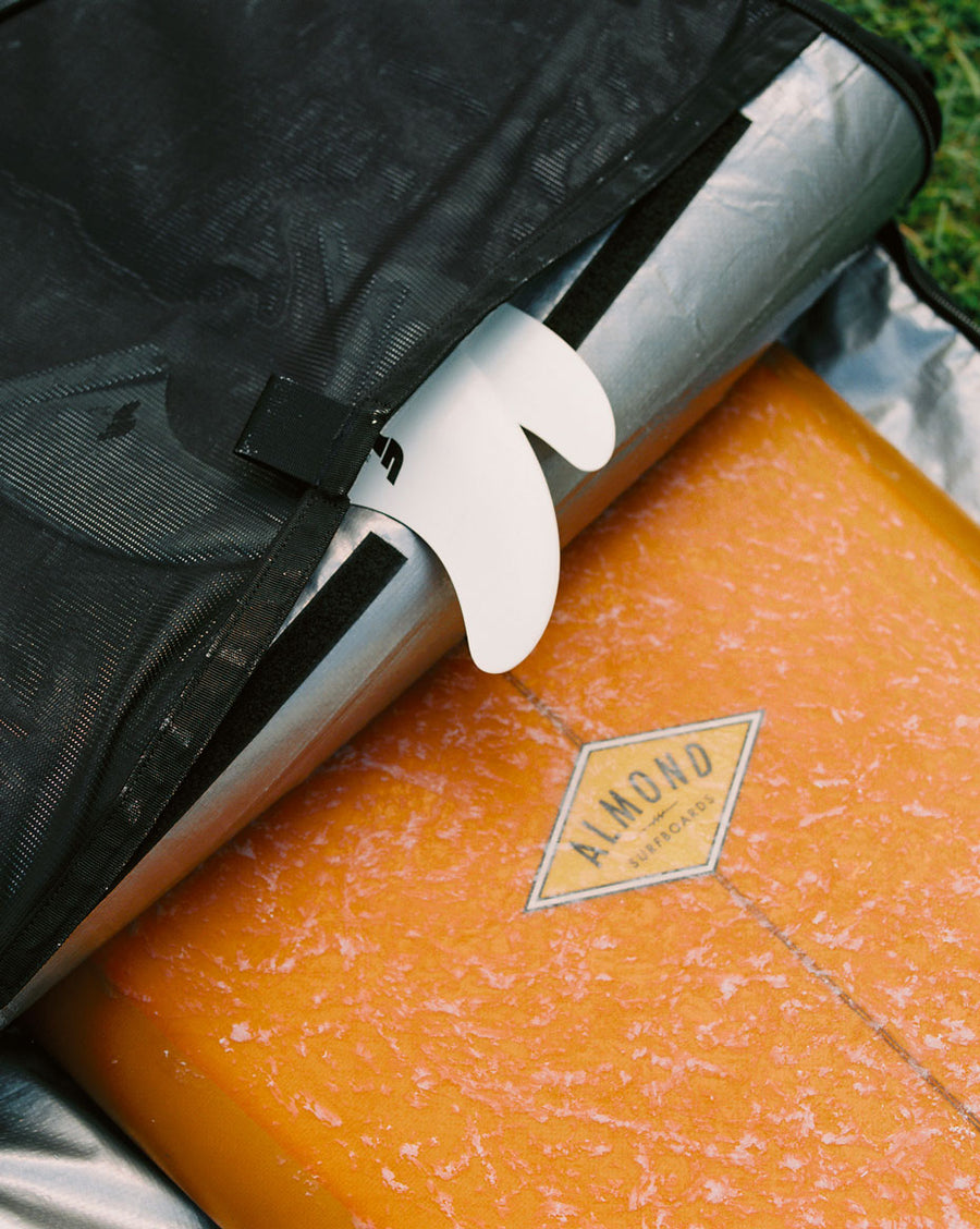 Black Herschel surfboard sleeve longboard 11ft showing all available color options.