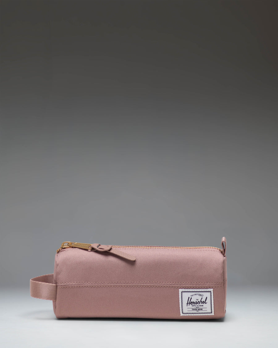 Herschel Supply Co. Settlement Pencil Case in Ash Rose.