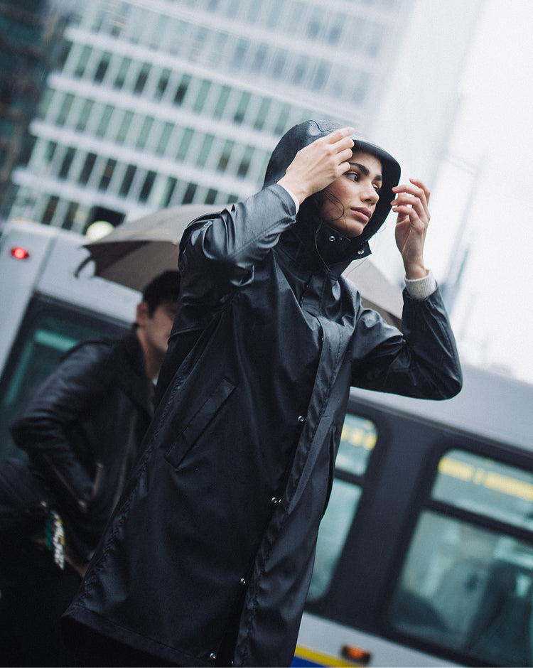 Long Classic Rain Jacket Women's