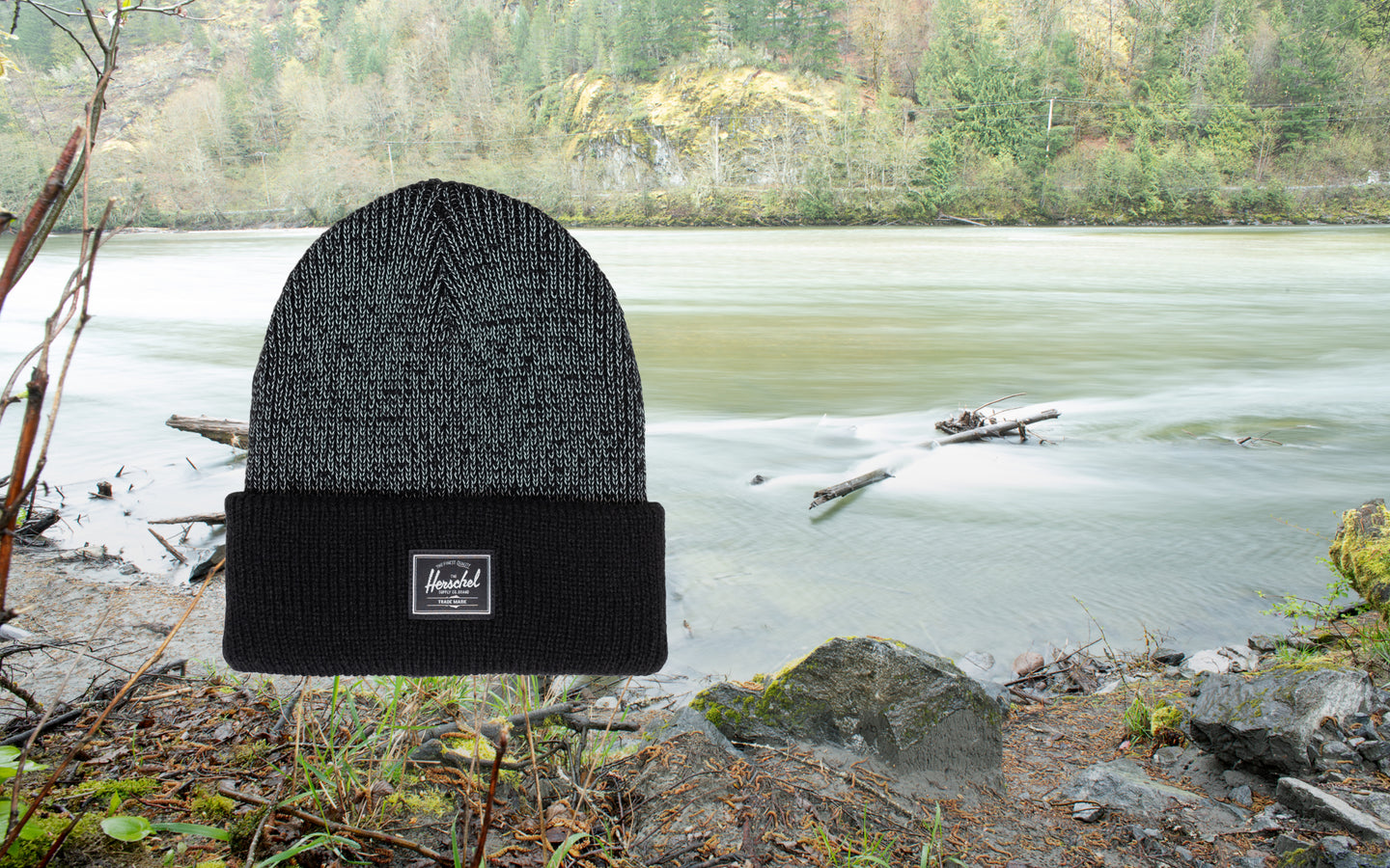 Elmer Reflective Ribbed Beanie